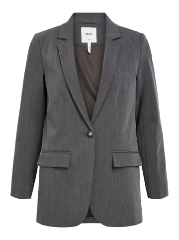 Object Blazer in Medium Grey Melange