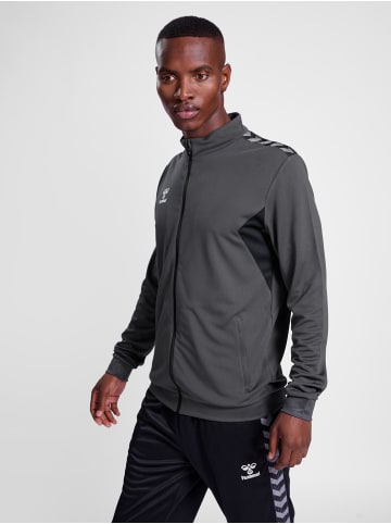 Hummel Reißverschluss Jacke Hmlauthentic Multisport Herren in ASPHALT