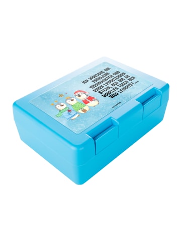 Mr. & Mrs. Panda Lunchbox Winterzeit Heilige drei Könige mit Spruch in Eisblau