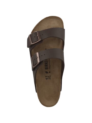 Birkenstock Sandale Arizona Birko-Flor schmal in braun