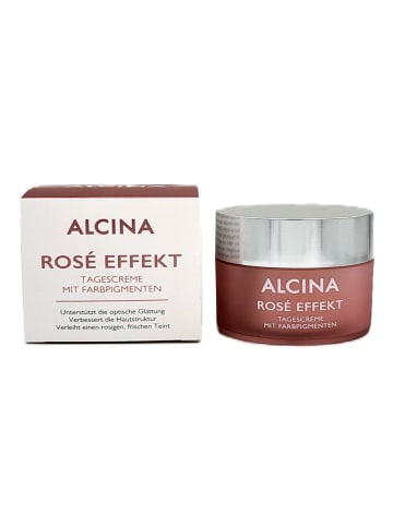 ALCINA Rosé Effekt Tagescreme mit Farbpigmenten für die reifere Haut 50 ml