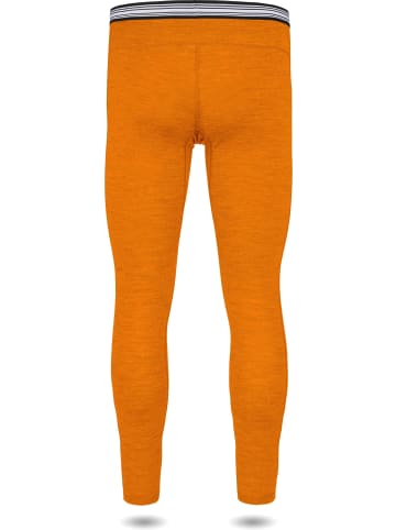 Normani Outdoor Sports Herren Merino Unterhose Sydney in Orange