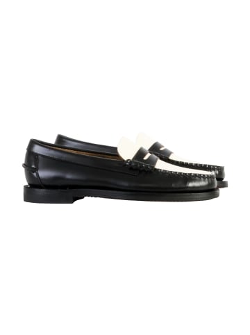 Sebago Sebago Classic Dan Woman Leder-Mokassin für Damen Schwarz