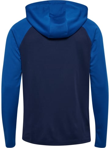 Hummel Trainingsjacke "Lead 2.0 Zip Hoodie" in Blau