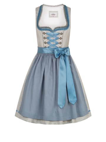 Nübler Mini Dirndl Emely in Silber