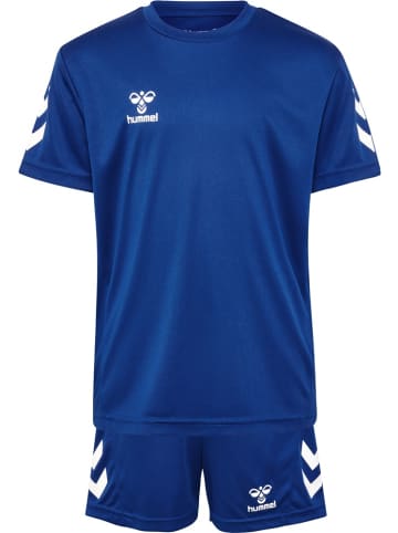 Hummel Kinder Trainingsanzug "Hmllogo Set Kids" in Blau