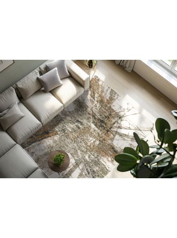 Vivorum Teppich Firenze 485 in grün - rechteckig