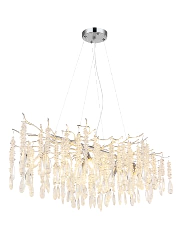 Globo lighting Luster "KINGA" in silver