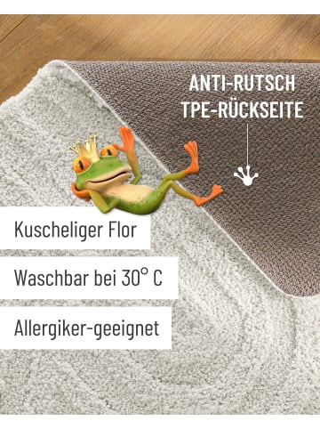 Wecon Home Badteppich Fiete in weiß