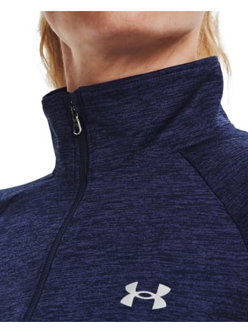 Under Armour Longsleeve "UA Tech Twist mit ½-Zip" in Blau