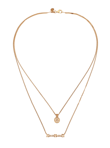 Elli Halskette 925 Sterling Silber in Gold