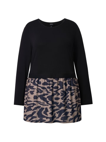 Ulla Popken Longsleeve in schwarz