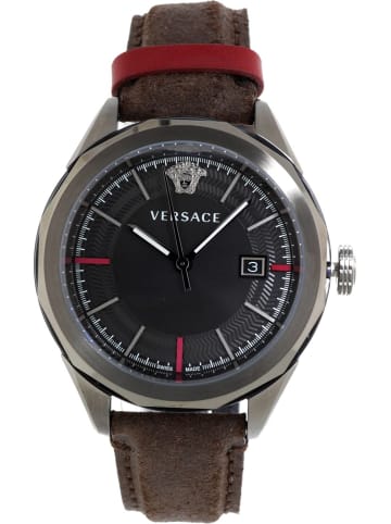 Versace Schweizer Uhr Glaze in schwarz