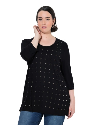 Ulla Popken Shirt in schwarz