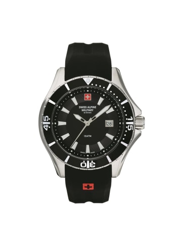 Swiss Military Quarzuhr 7040.1837SAM in Silber
