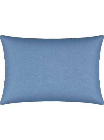 Erwin Müller Mako-Interlock-Jersey Bio Kissenbezug München in blau