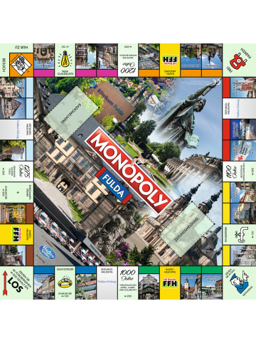 Winning Moves Monopoly Fulda City Edition Stadtedition in bunt