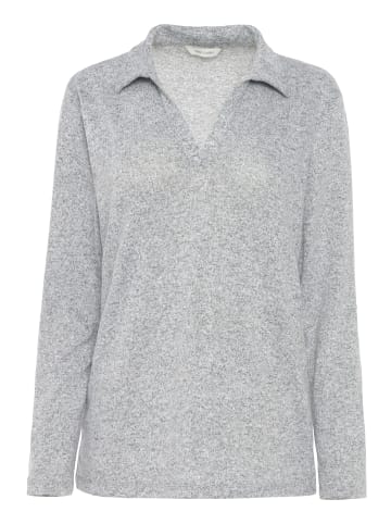 Gina Laura Sweatshirt in grau melange