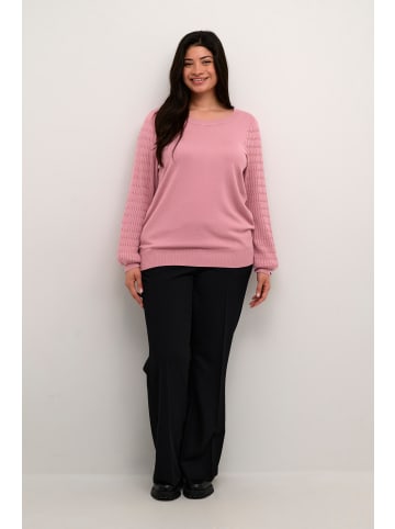 KAFFE curve Strickpullover KClini Regular fit in Mesa Rose