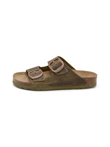 Pantoletten  in khaki