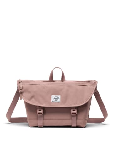 Herschel Cove Messenger - Umhängetasche S 24.5 cm (grid-black) in ash rose