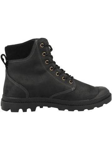 Palladium Schnürboots Pampa SC Thins WP+ XT in schwarz