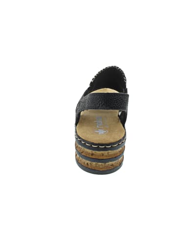 rieker Sandale Schwarz