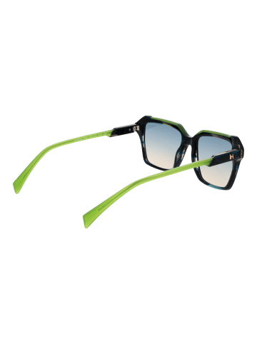 Ana Hickmann Frauen Sonnenbrille Rechtwinklig Blau