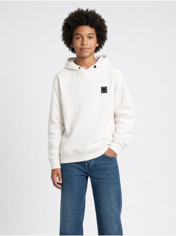 Petrol Industries Lockerer Hoodie Millrun in Weiß