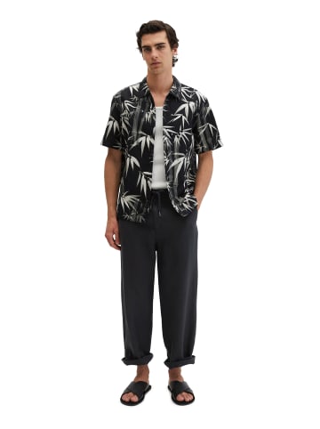 Marc O'Polo Kurzarm-Hemd regular in Medium Grey