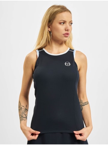 Sergio Tacchini Sergio Tacchini Sergio Tacchini Pliage Tank Tops in blue