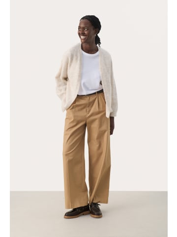 PART TWO Strickjacke RastinaPW Relaxed fit in Birch Melange