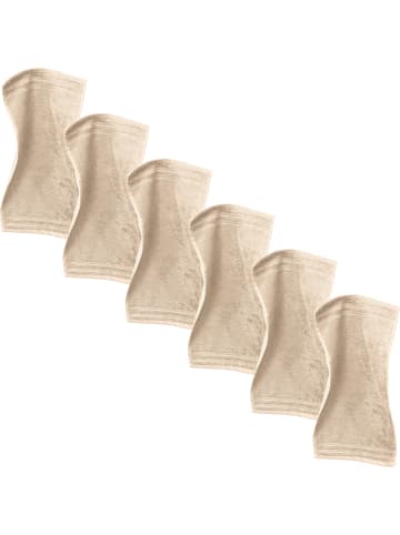 Erwin Müller Frottier Gästetuch 6er-Pack Heidelberg in beige