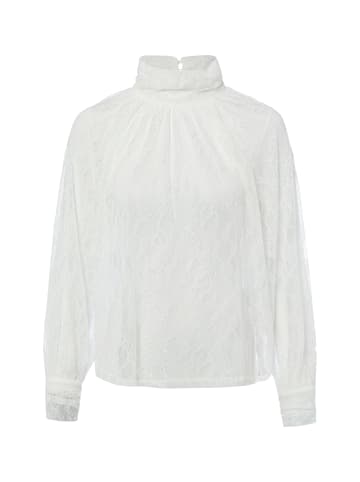 Marie Lund Spitzenbluse in ecru