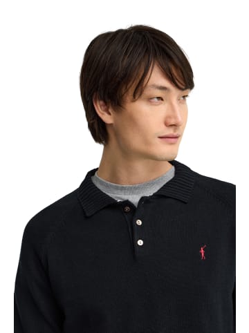 Polo Club Pullover MAN RIGBY GO LS POLO WOOL KENETH LONG SLEEVE REGULAR FIT in Navy Blau