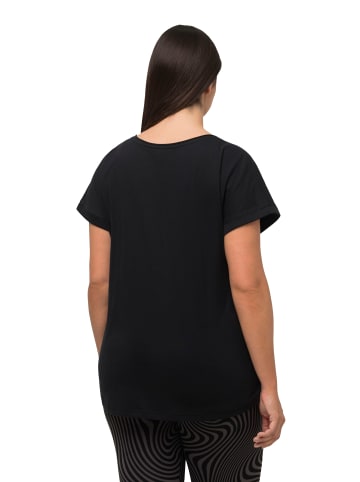 Ulla Popken Shirt in schwarz