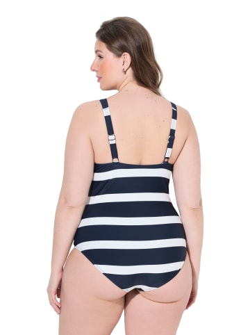 Ulla Popken Badeanzug in marine