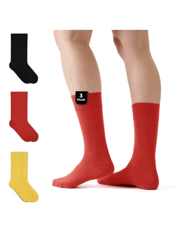 von Jungfeld Classic Socken-Set Signature Innenbund in Dawn