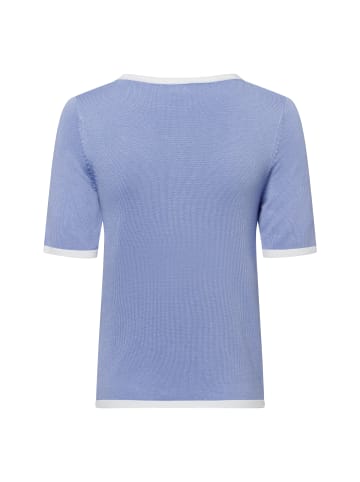 Franco Callegari Pullover in hellblau weiß - 0020