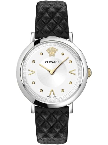 Versace Analoguhr für Damen in Schwarz