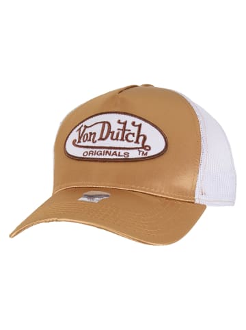 Von Dutch Trucker in lightbrown/white