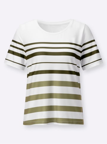 WITT WEIDEN Ringelshirt in schilf-weiß-geringelt