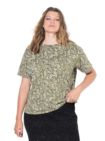 Studio Untold Shirt in palmen grün