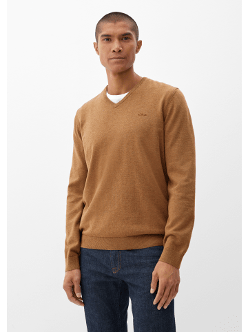 s.Oliver Pullover langarm in Braun