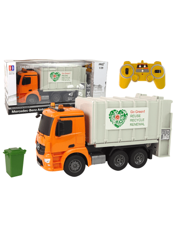 Wisam® RC Müllwagen Mercedes-Benz Antos Orange Trash