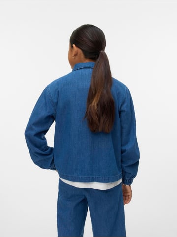 Vero Moda Girl Hemd in Medium Blue Denim