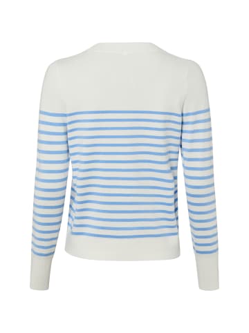 s.Oliver Strickpullover in weiß hellblau - 0001