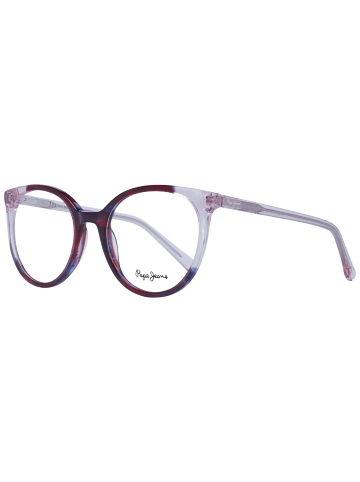 Pepe Jeans Damen Optische Fassungen Rund Burgunder