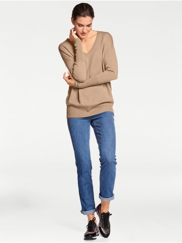 Heine Kaschmirpullover in camel
