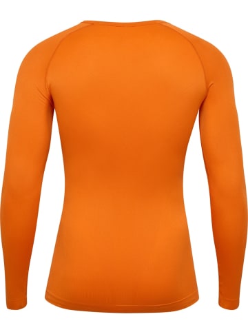 Hummel Sportshirt "Hmlbl Comfort 2.0 Tee L/S" in Orange